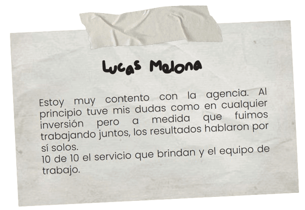 Testimonio de cliente